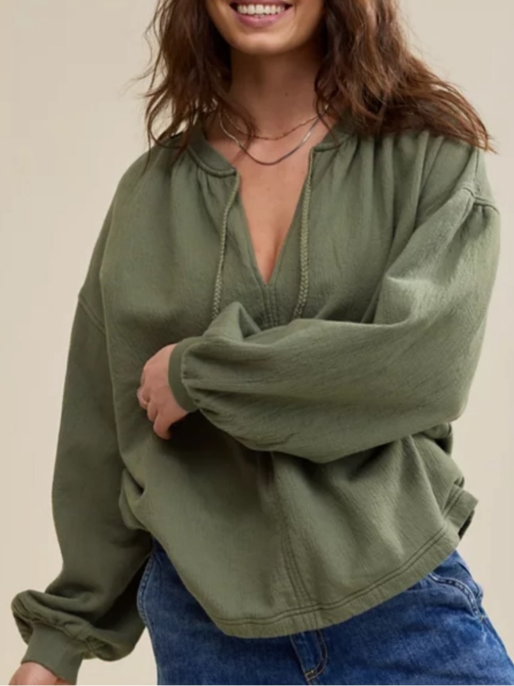 Aerie Easy Street oversized sweatshirt